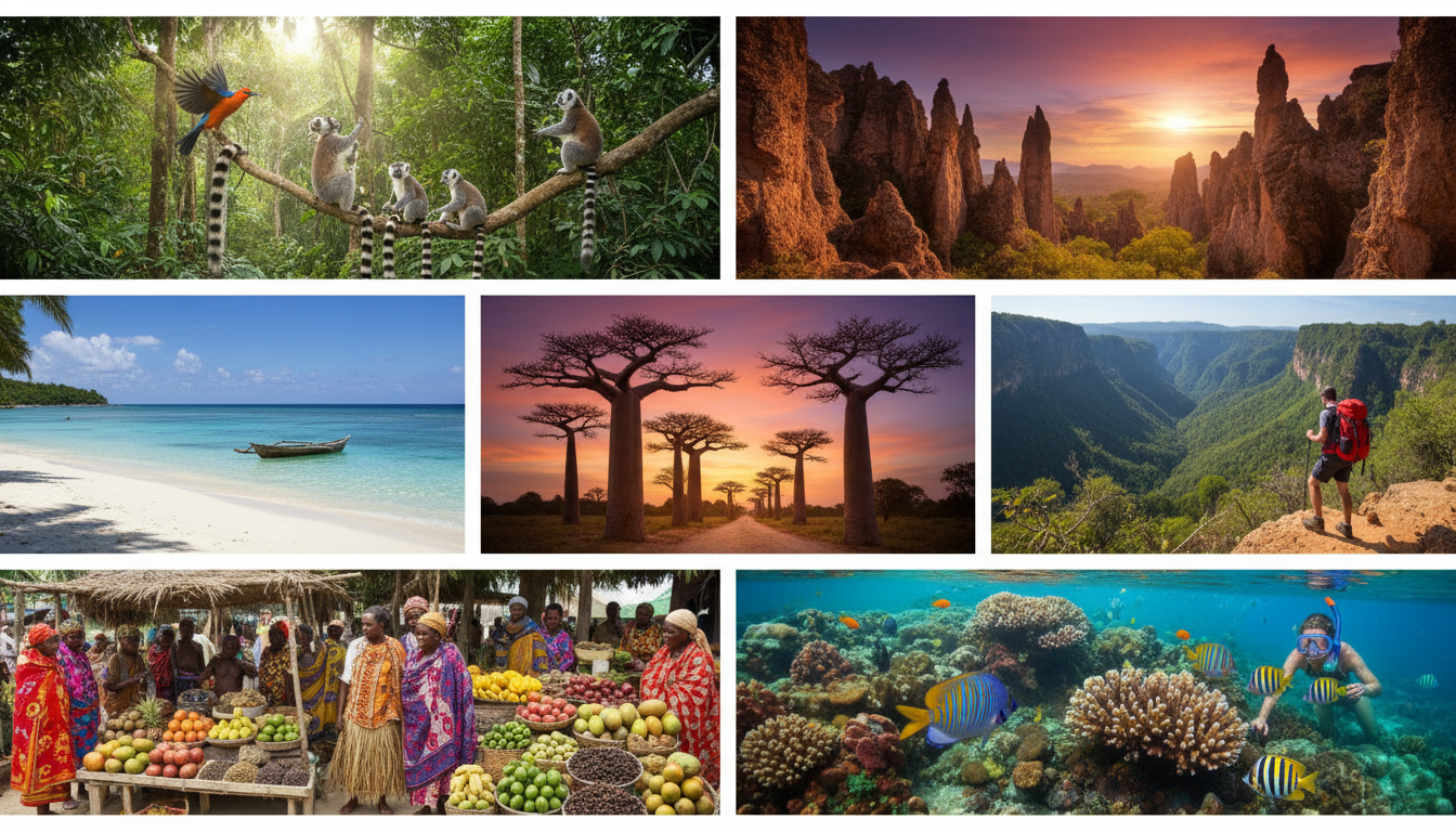 Itinerary for a 15-day trip to Madagascar