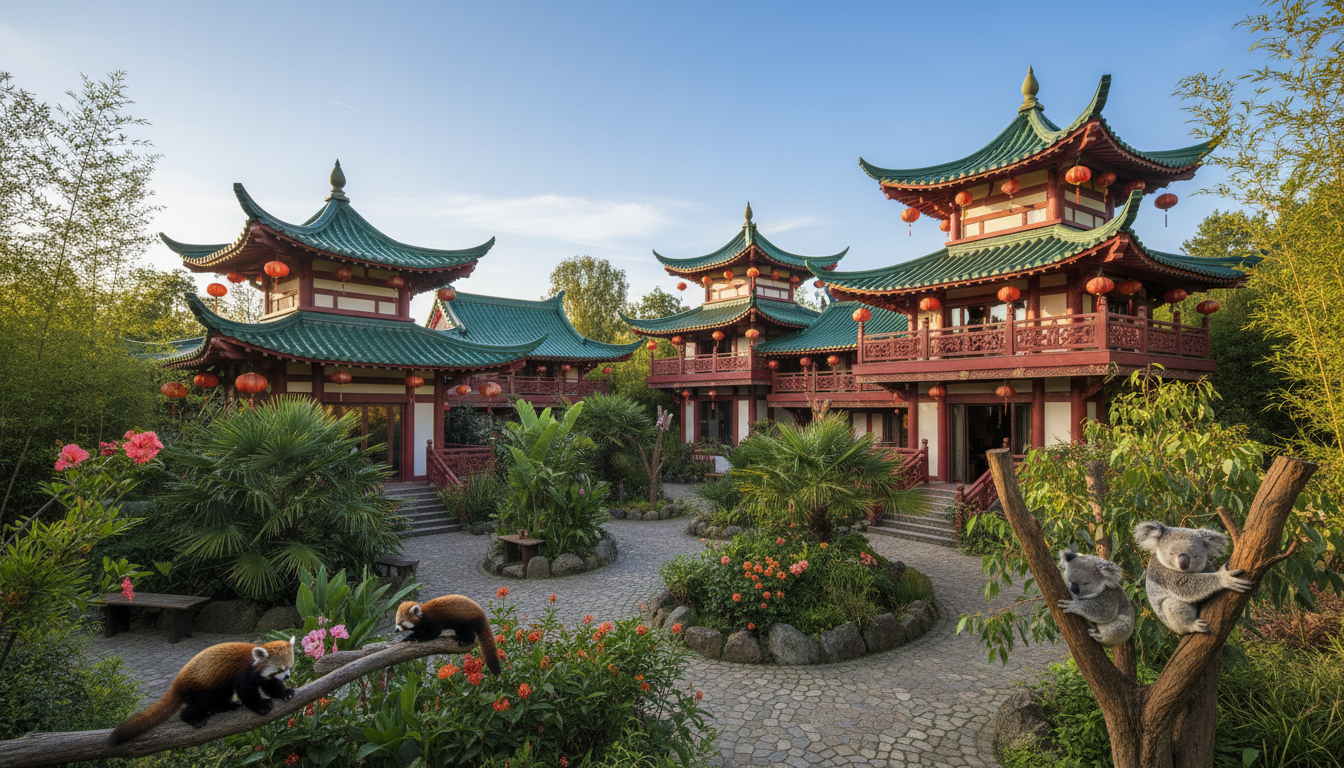 découvrez notre avis complet sur l'hôtel les pagodes de beauval, situé au cœur du zooparc de beauval. profitez d'un séjour unique alliant confort, nature et proximité avec les animaux.