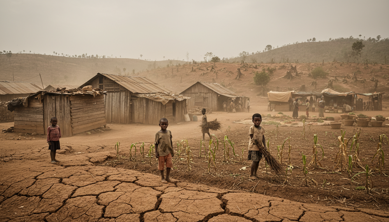 Бедность на Мадагаскаре: социальные, экономические и экологические последствия.